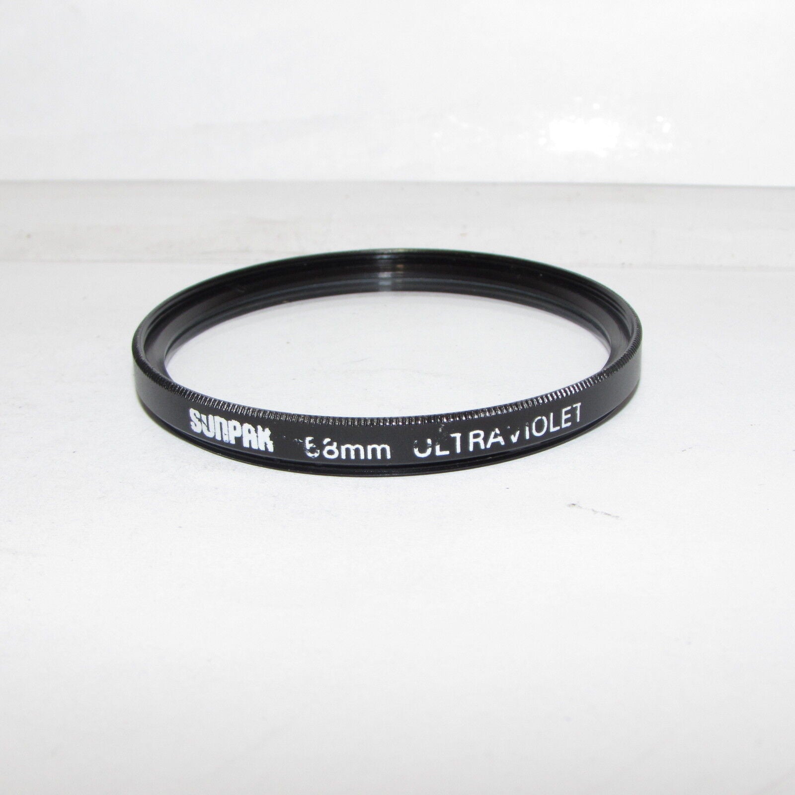 Genuine Sunpak Ultraviolet Ray 58mm Lens Filter Made in Japan O30215