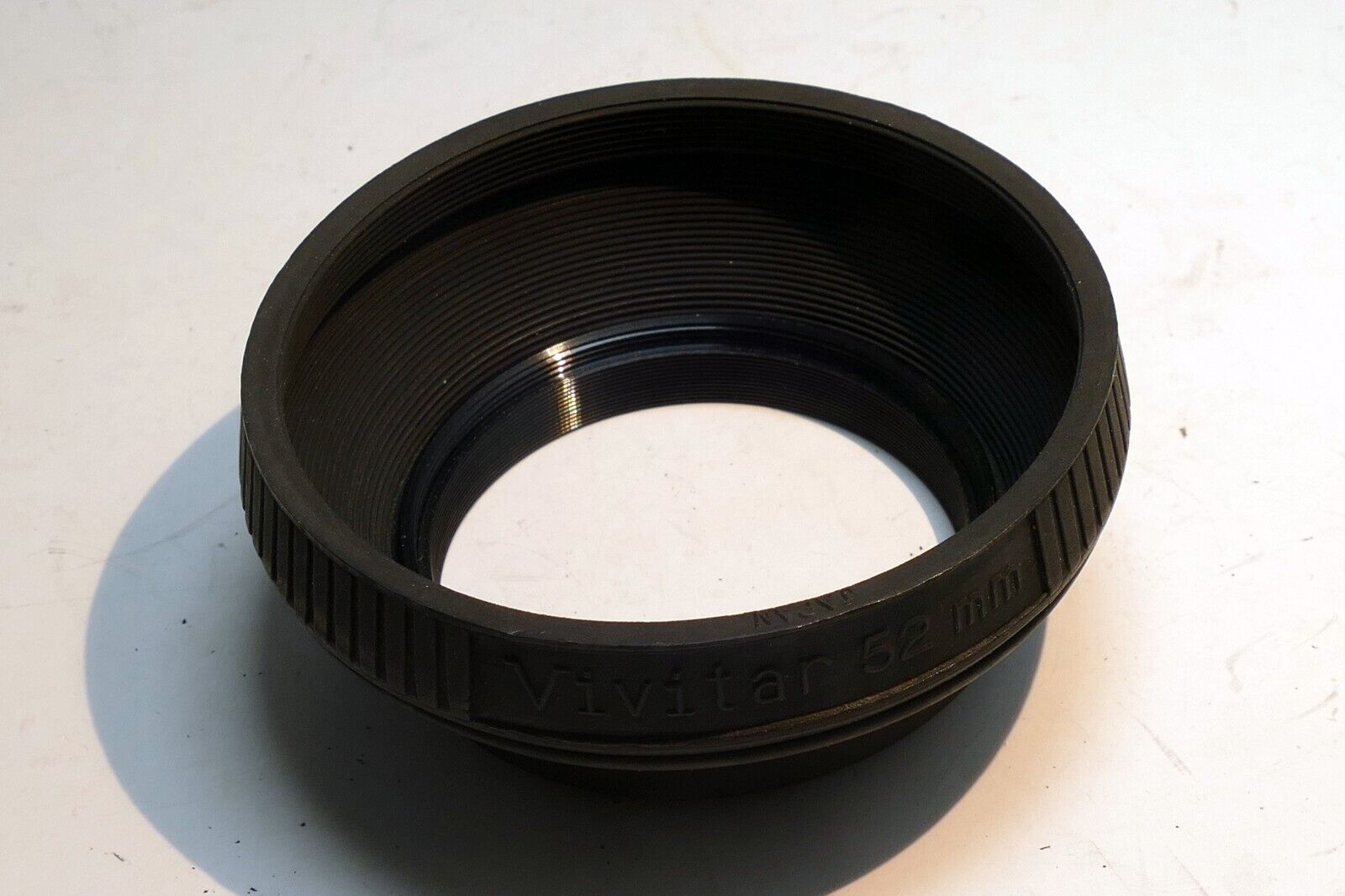 Vivitar  52mm OD Lens Hood Shade screw in metal threaded for  50mm f1.8