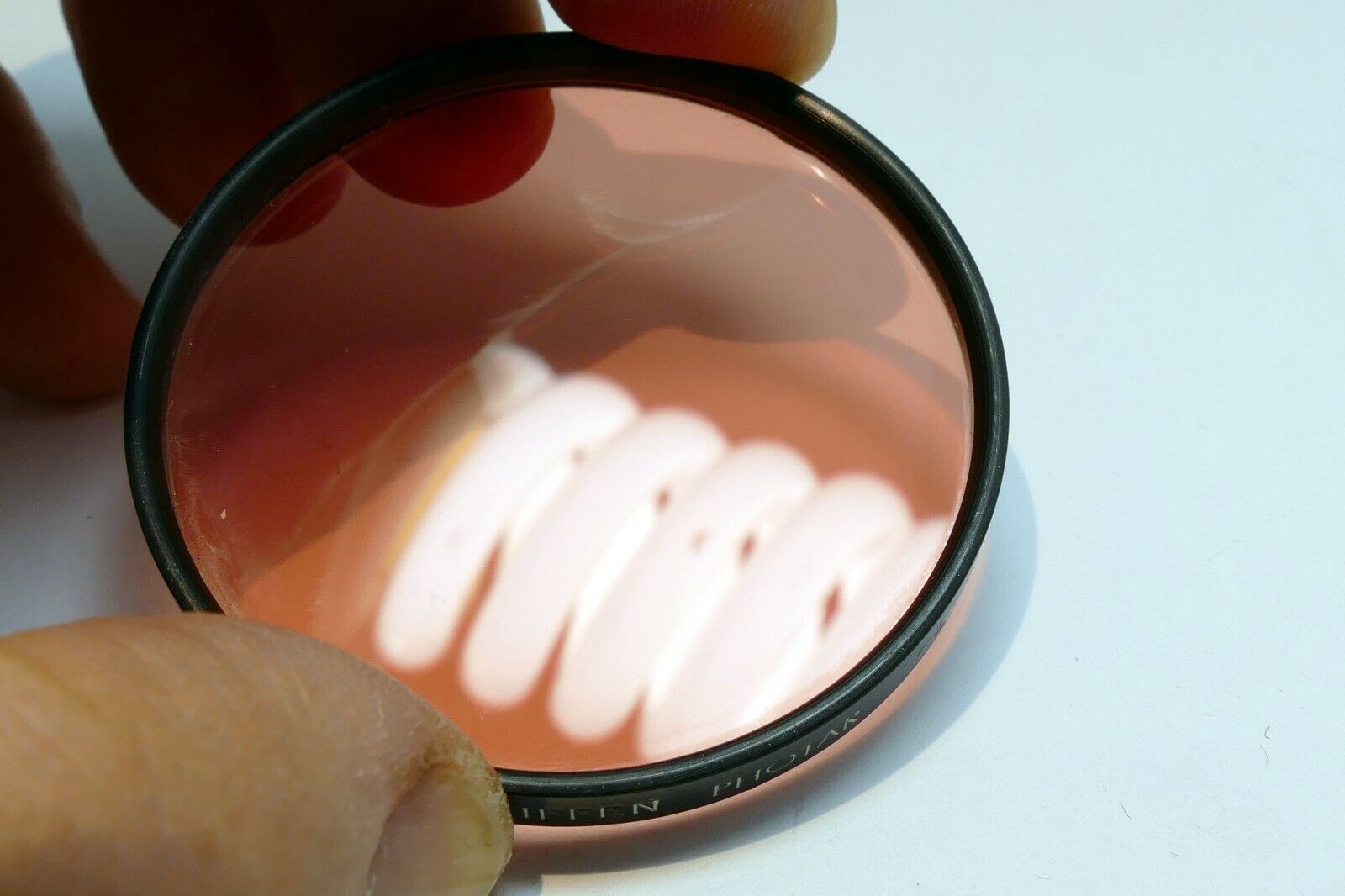 TIFFEN series 7 VII 51mm OD  FL-B filter drop in type series  Fluorescent color
