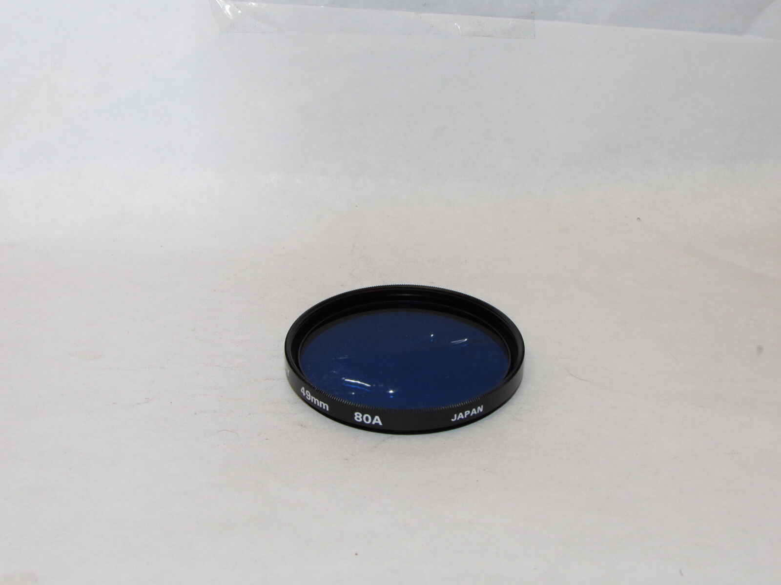 Used Quantaray 80A Blue  49mm Lens Filter Made in Japan O32935