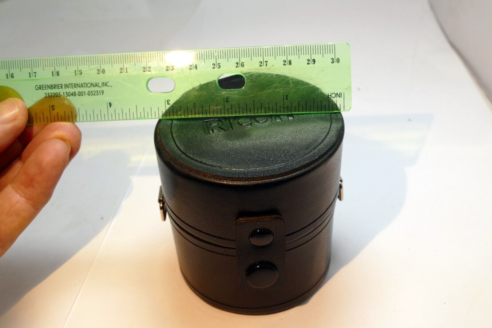 Ricoh Hard Lens Case for  XR Rikenon 50mm f1.4 Mount K -  genuine OEM