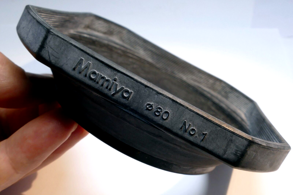 Mamiya 80mm No. 1 Wide Angle Lens Shade Hood 77mm 50mm f4.5 65mm f4 75mm f3.5L