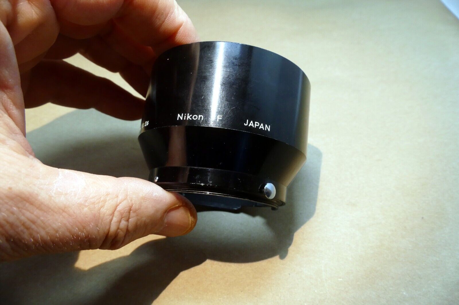 Nikon F  Lens Hood Shade for  52mm rim  105mm f2.5 10.5cm f2.8 f4 micro 55