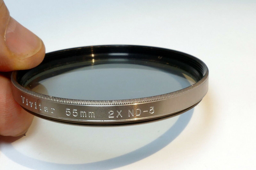 Vivitar 55mm Filter 2X ND3 Neutral Density light gray