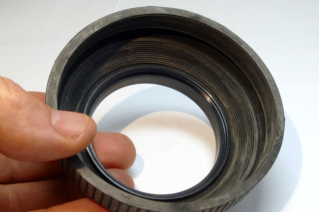 62mm Rubber Lens Hood Shade  collapsible double threaded