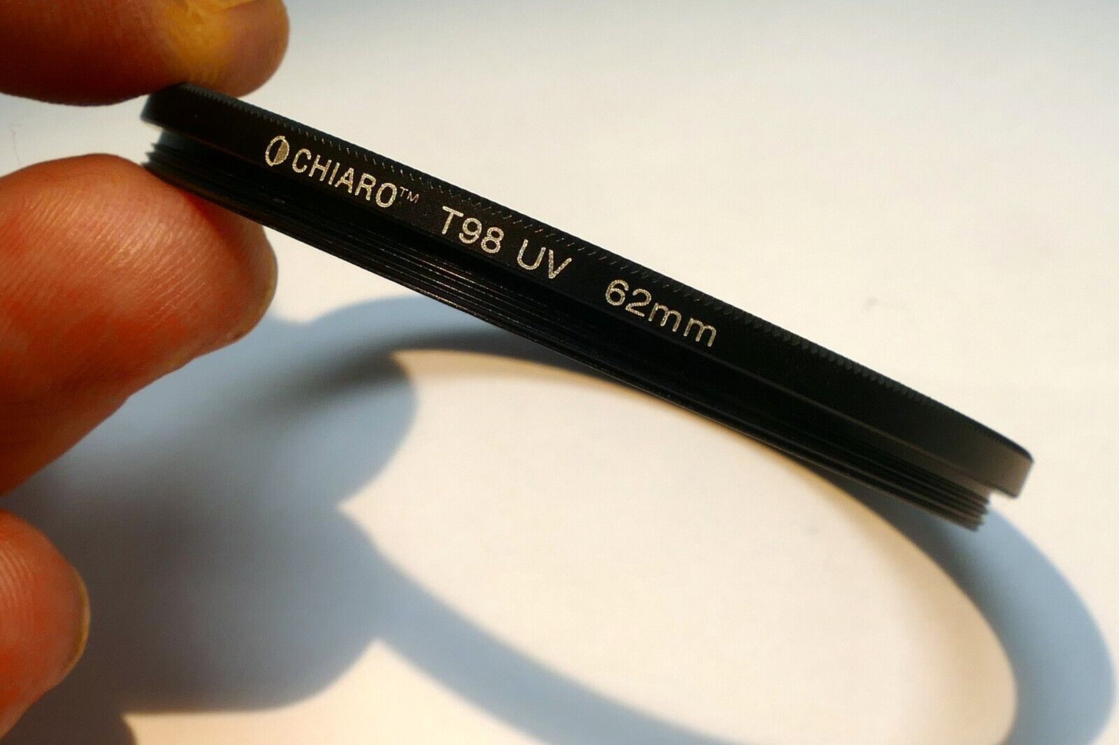 Chiaro T98 62mm Lens Filter UV Low / Slim profile WIDE ANGLE lenses