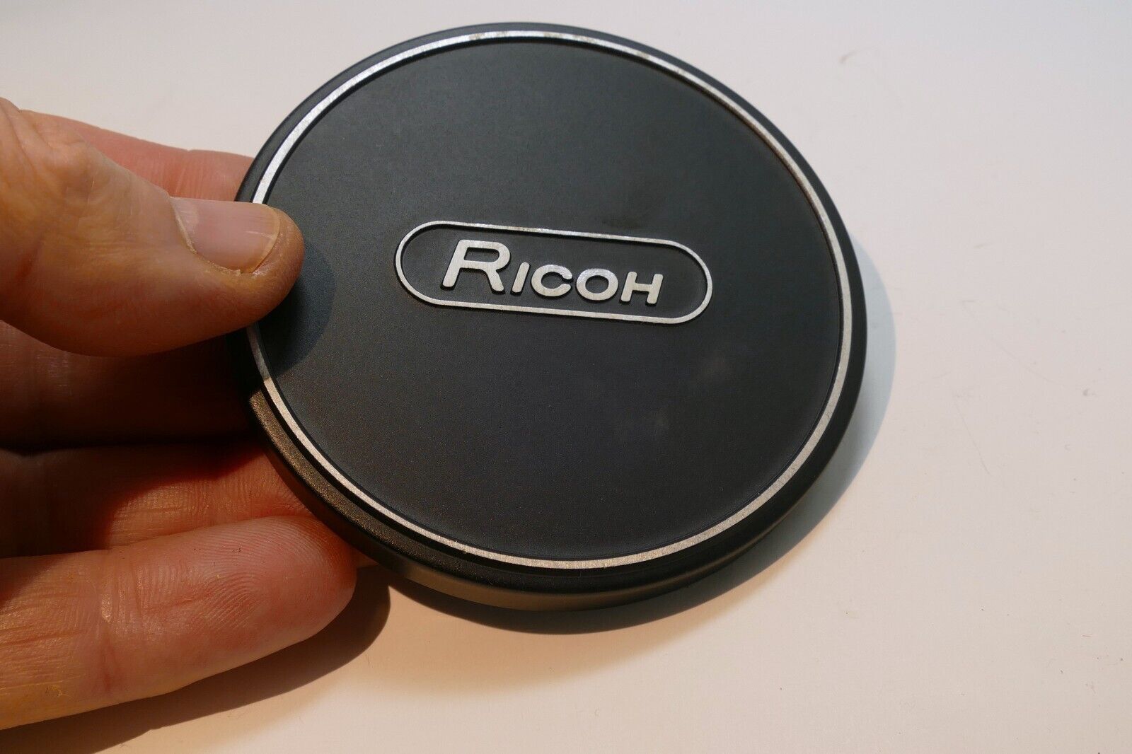 Ricoh Metal Front Lens cap for 400mm f6.3 Rikenon PK (80mm ID)