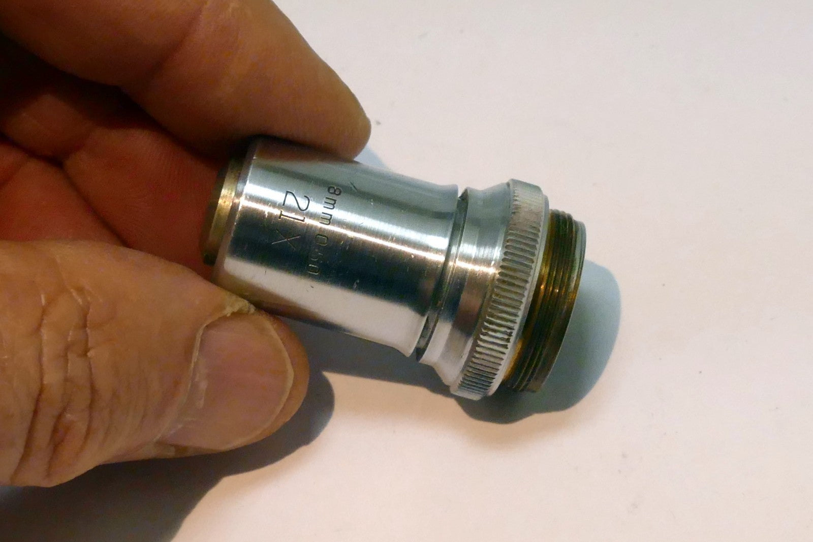 Bausch & Lomb 21X 8mm 0.50 Microscope Objective lens