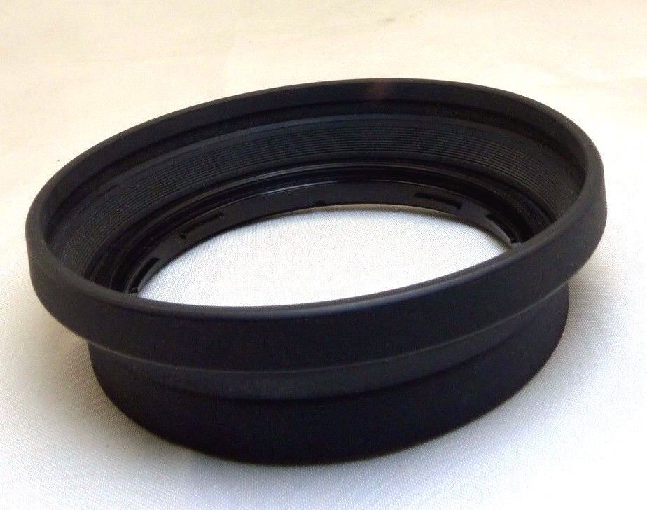 67mm ID Lens Hood collapsible Rubber unknown brand twist on type
