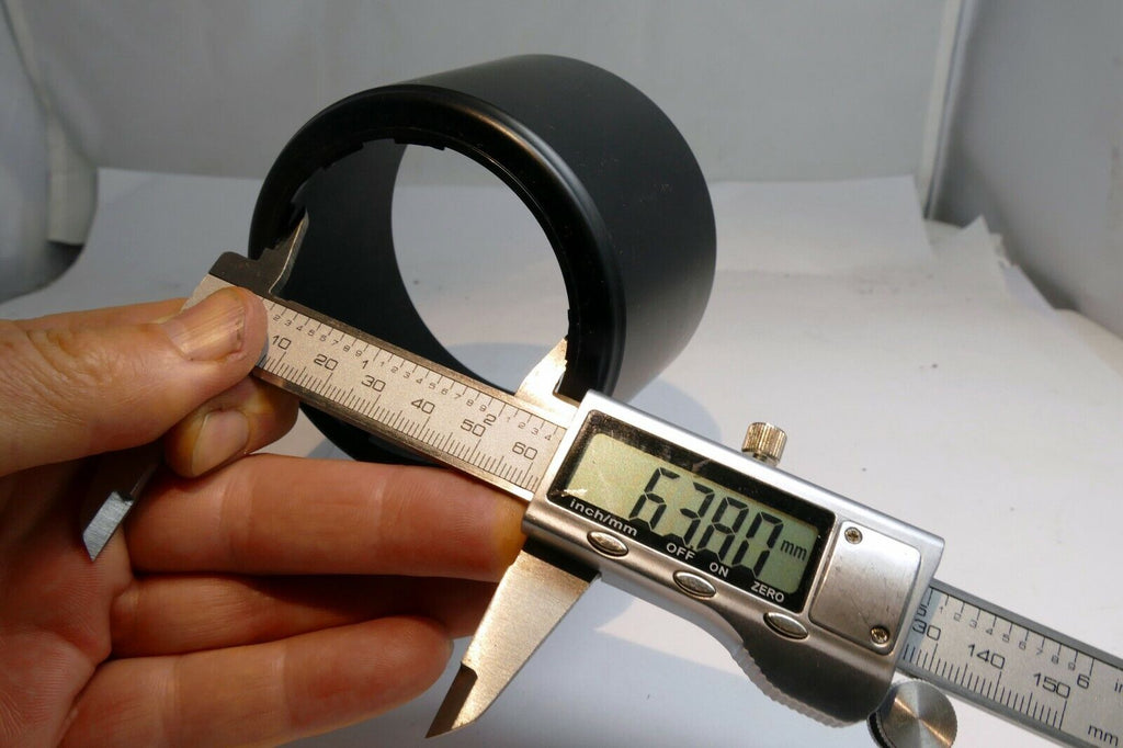 Replacement  63mm ID Lens Hood Shade for 58-62mm rim  (unknown brand)