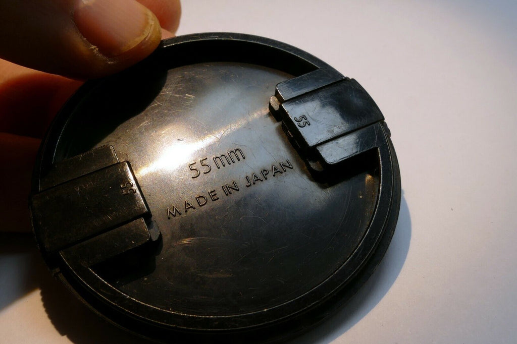 SIGMA 55mm Lens front Cap  original OEM (black) vintage