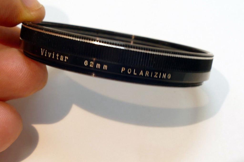 Vivitar 62mm Lens Filter PL Polarizing Polar Linear