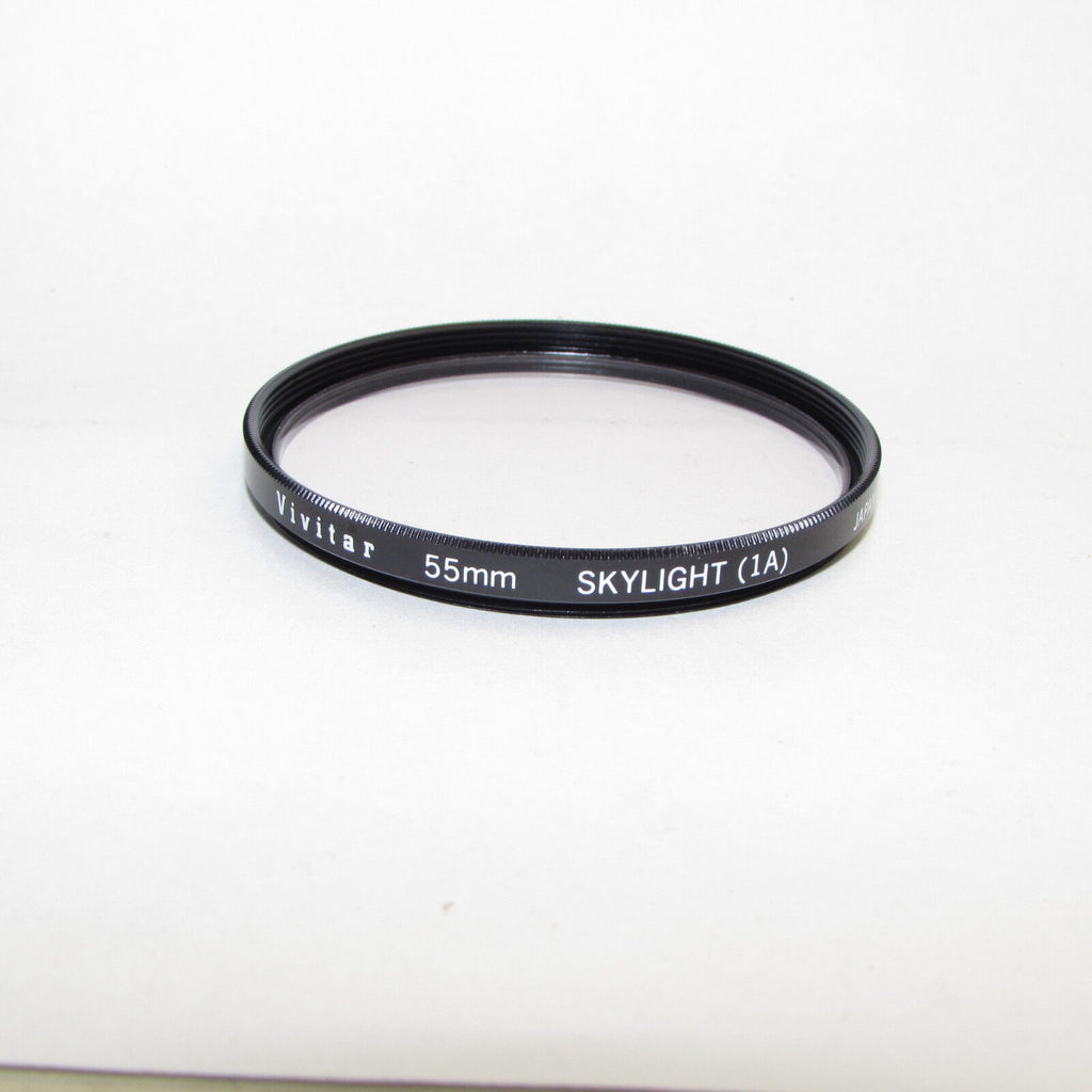Genuine Vivitar Skylight (1A) 55mm Lens Filter Made in Japan S311711