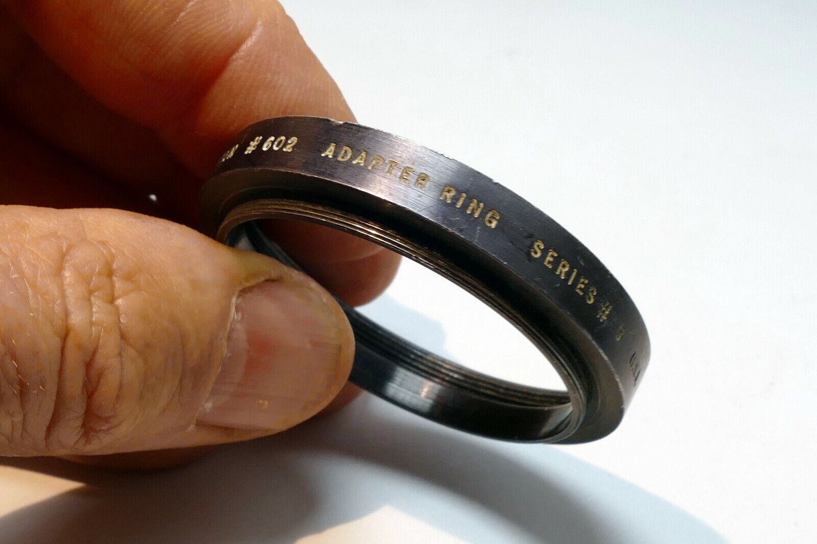 Tiffen #602 40.5mm to 44mm lens adapter ring for series 6 VI filters step-up