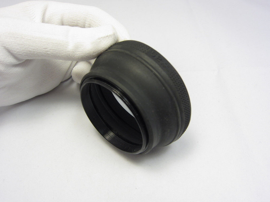 Used Unknown Brand 52mm Collapsible Rubber Lens Hood