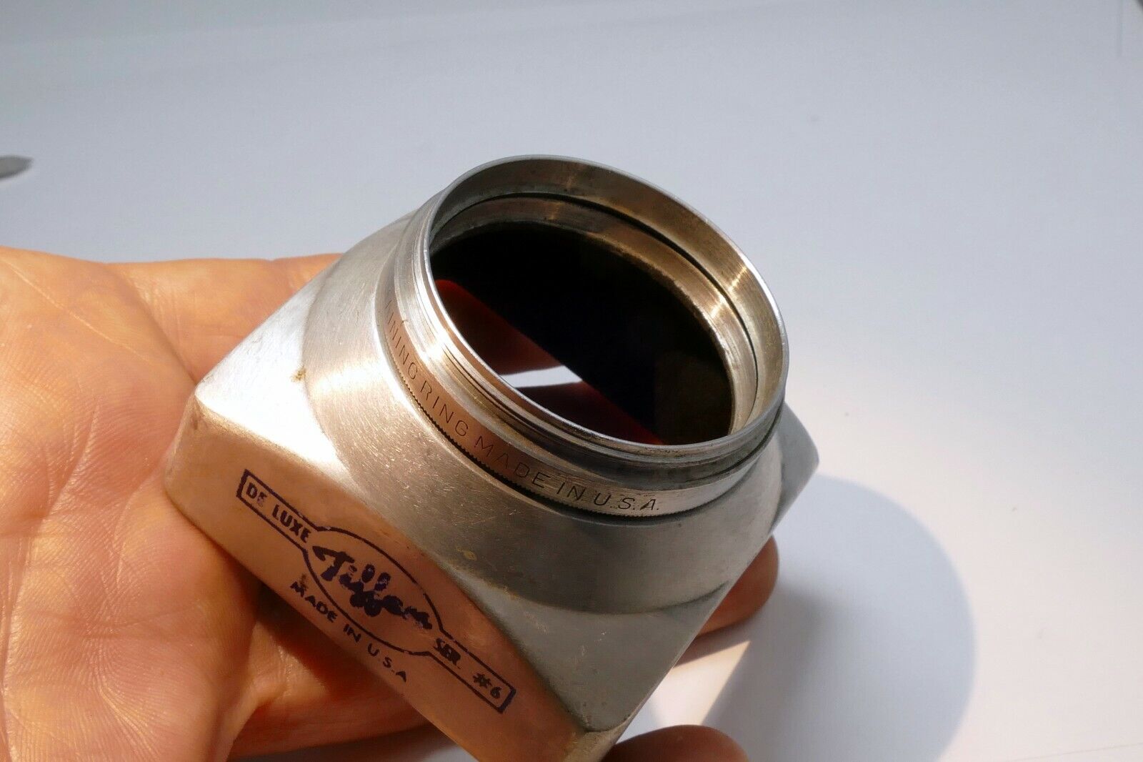 Tiffen 44mm Metal Lens Hood Shade screw in type for series 6 VI  Wide angle