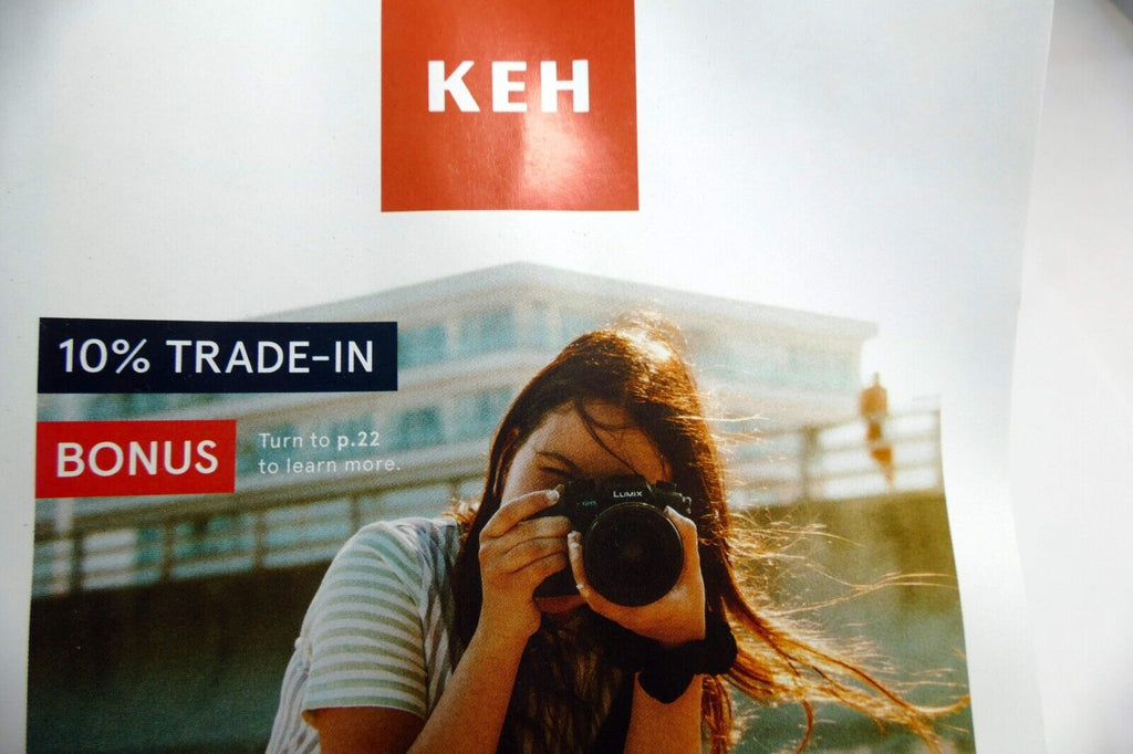 KEH brochure trade-in information reseller of camera gear 2023 Brochure