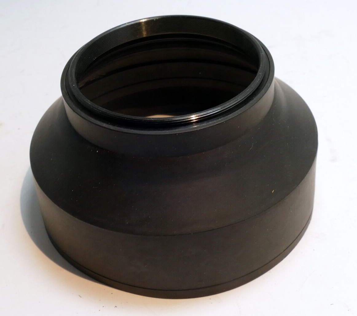 62mm Rubber collapsible Lens Hood Shade double threaded 3-way wide angle telepho