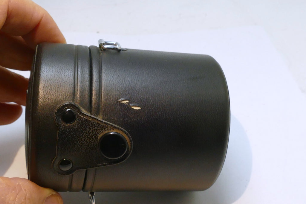 Olympus Hard Lens Case for OM 100mm f2.8 genuine OEM fits 85mm f2 Zuiko OM