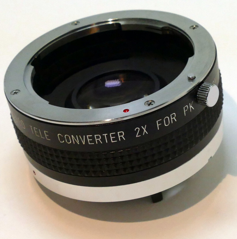 ROKINON 2X PK Lens Tele-converter Pentax - K cameras manual focus K1000 ME SUPER