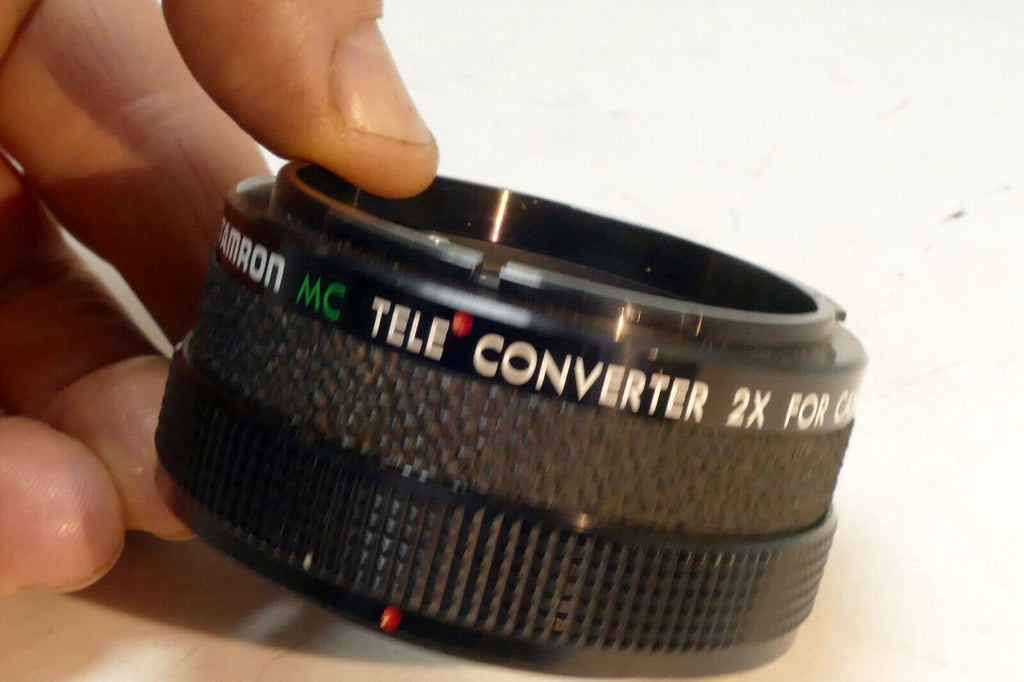 Tamron 2X Tele-converter lens for Canon FD FL mount AE-1