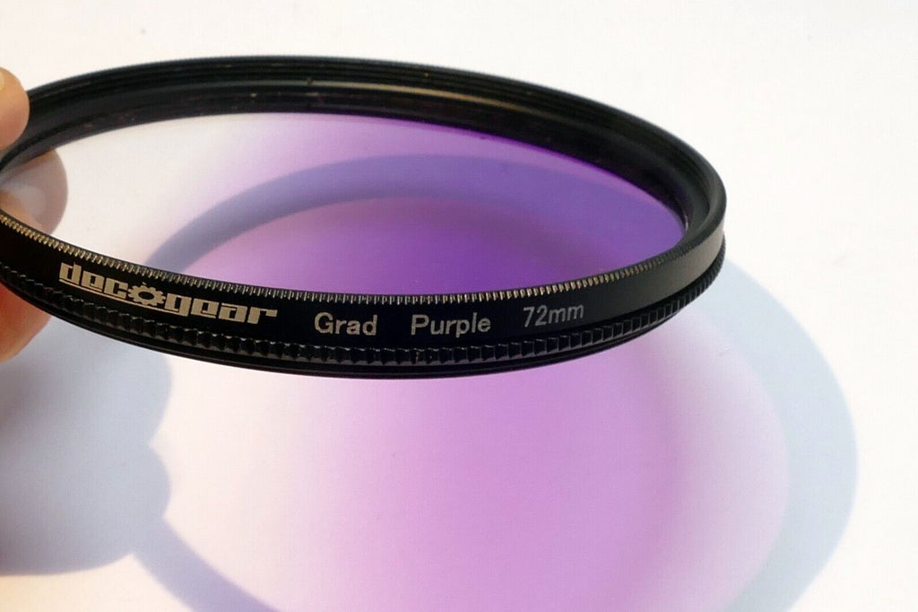 Deco Gear Grad Purple 72mm Filter   Graduated magenta