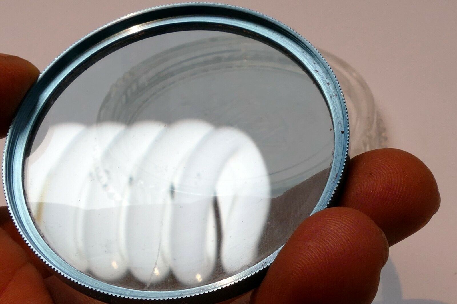 Tiffen Series # 8 VIII Lens Filter screw  in 62mm 82A light blue made in USA