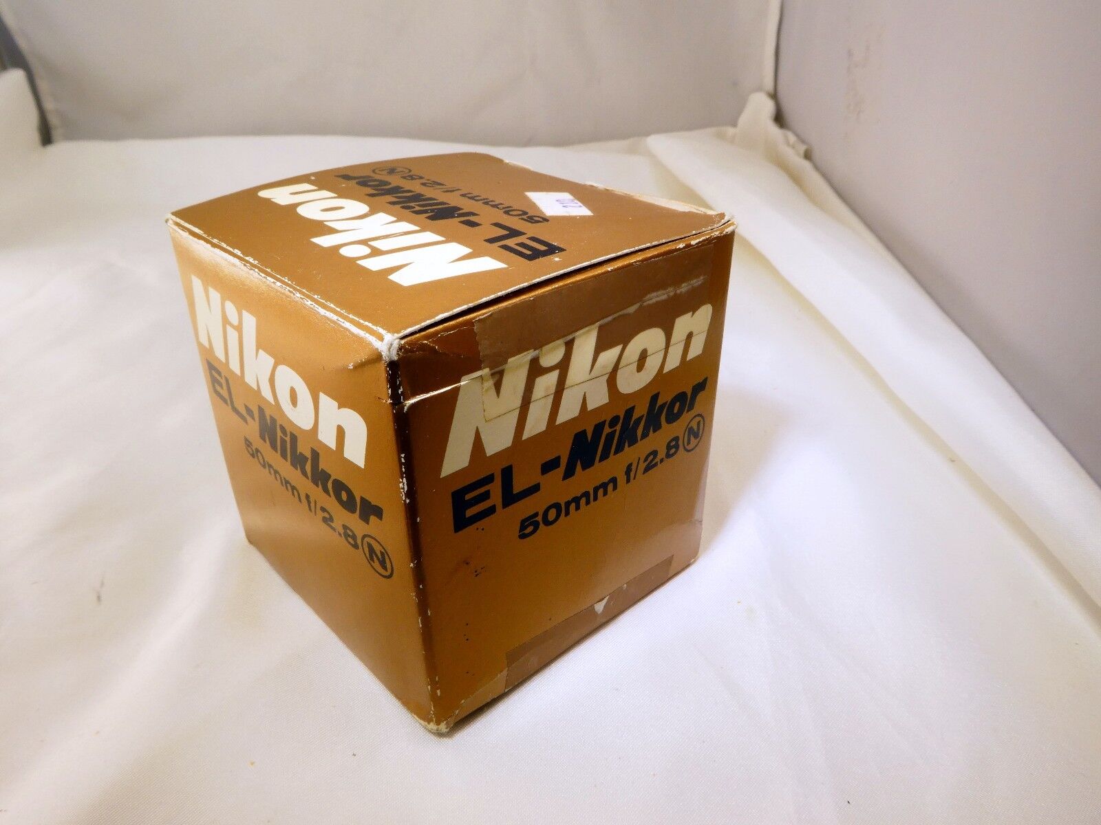 Empty Box from Nikon EL-Nikkor 50mm f2.8 enlarger lens