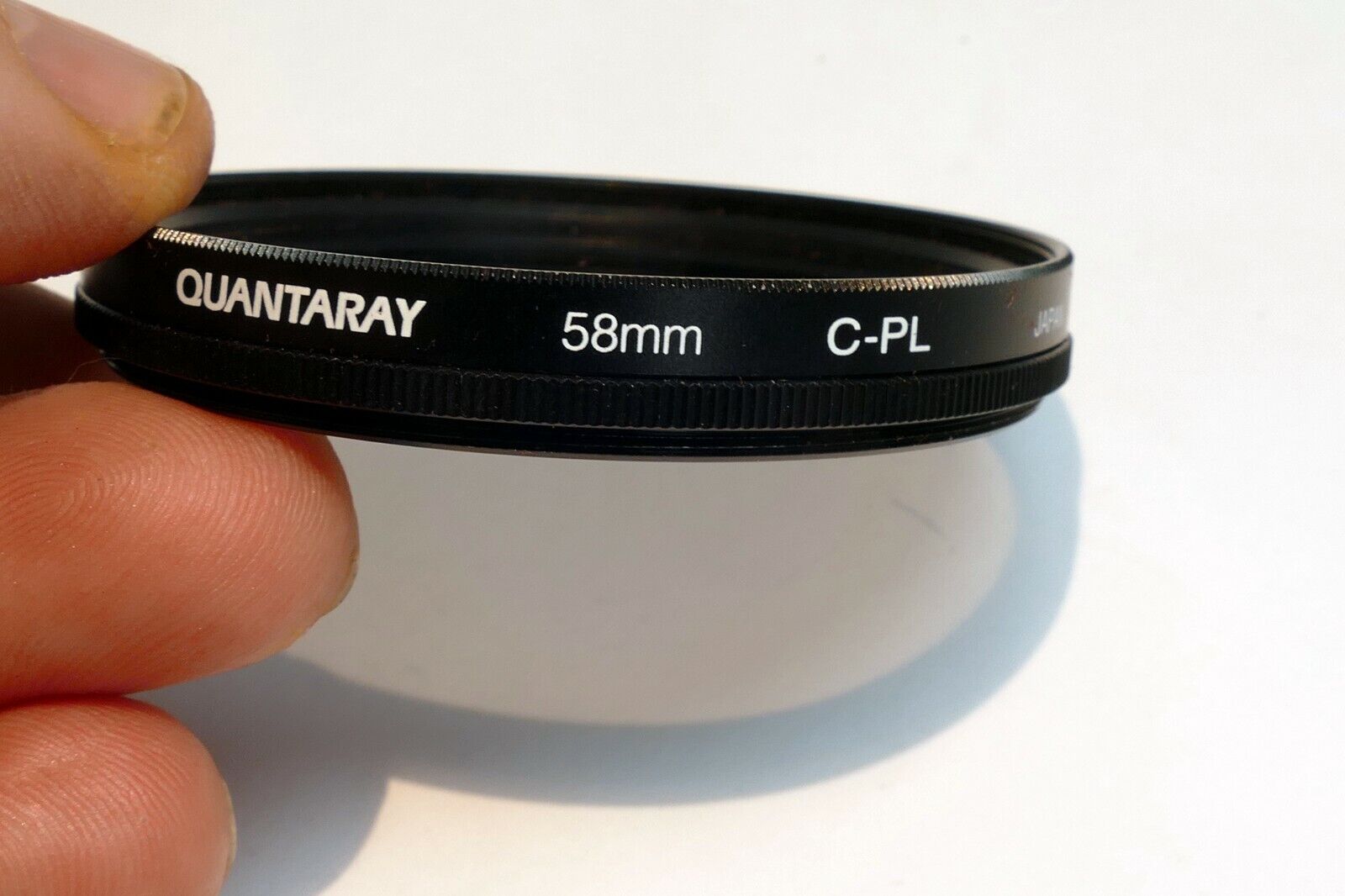 Quantaray 58mm C-PL Filter threaded Circular Polarizer