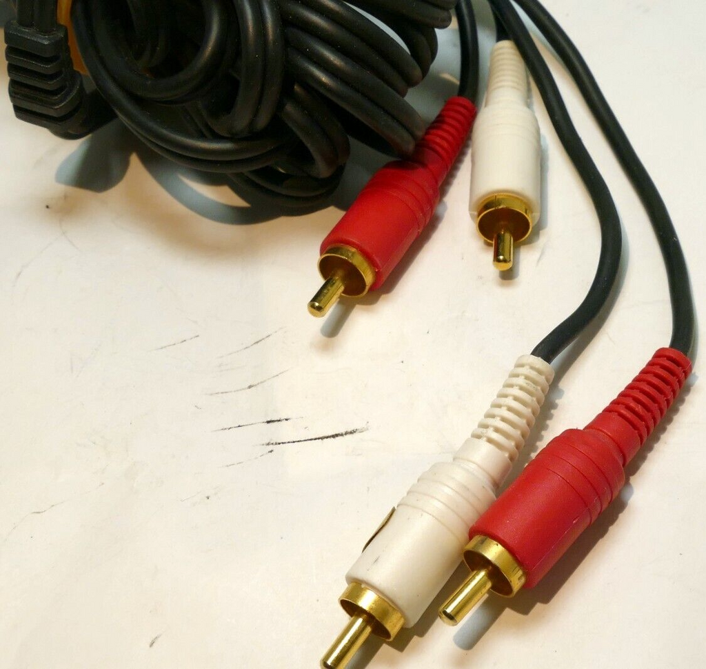RCA Audio Cable 15  feet  male to male stereo gold plated
