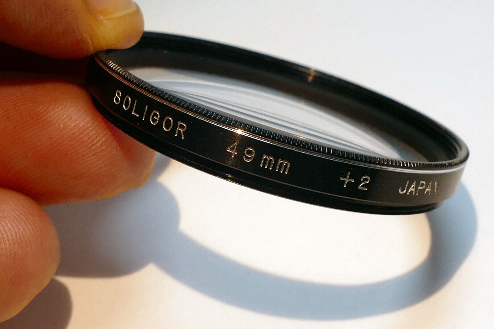 Soligor 49mm Lens Filter +2 Macro close-up lens X 2