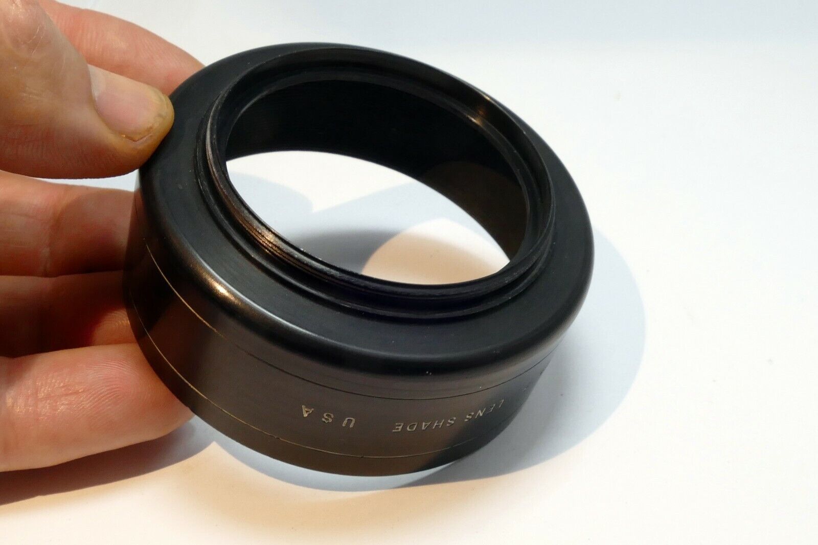 Tiffen Lens Hood Shade screw in  series 7 VII mm  (54mm) Made in USA Metal