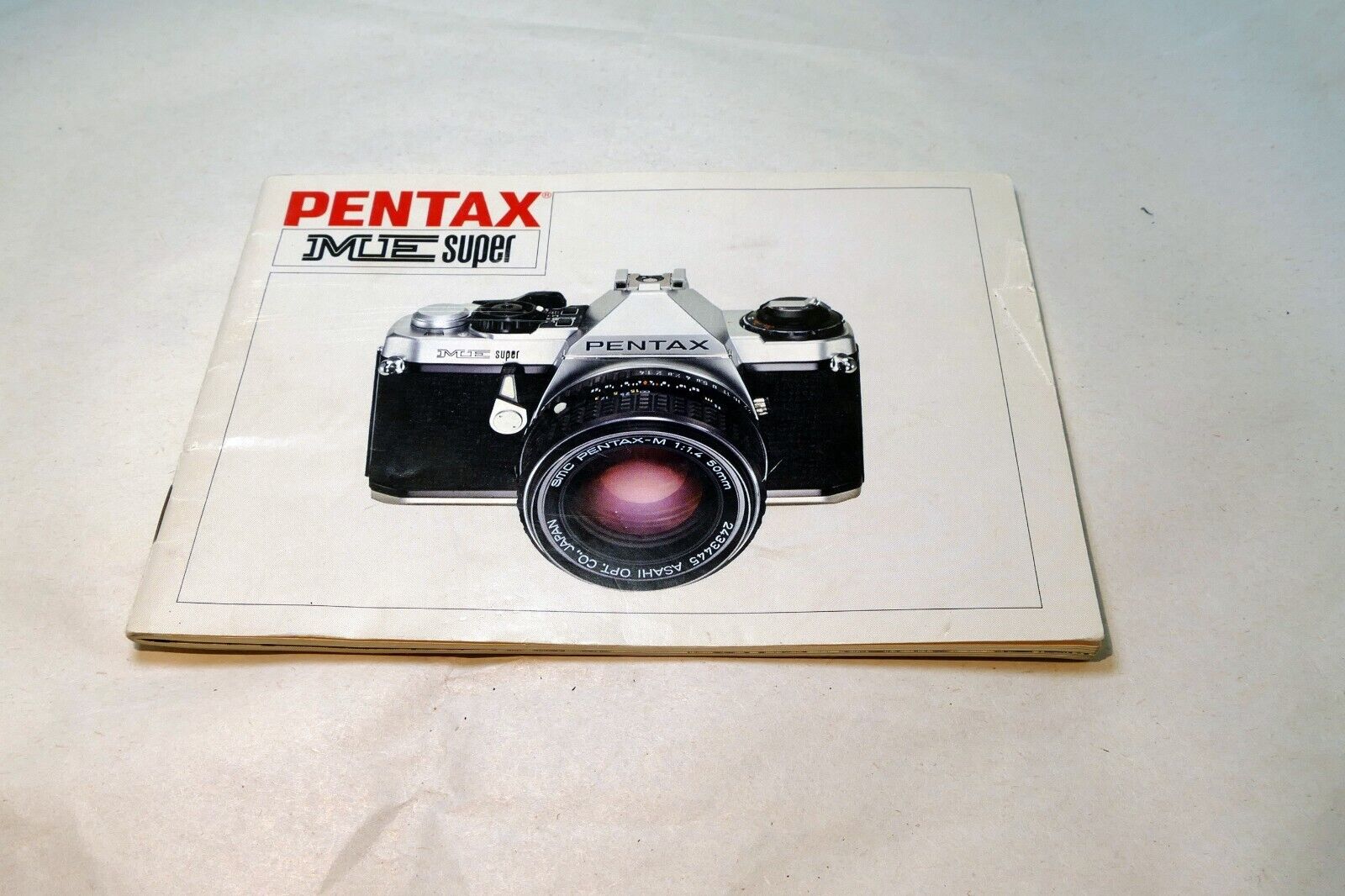 Pentax ME Super 35mm camera Guide Manual Instructions 1980  (EN)
