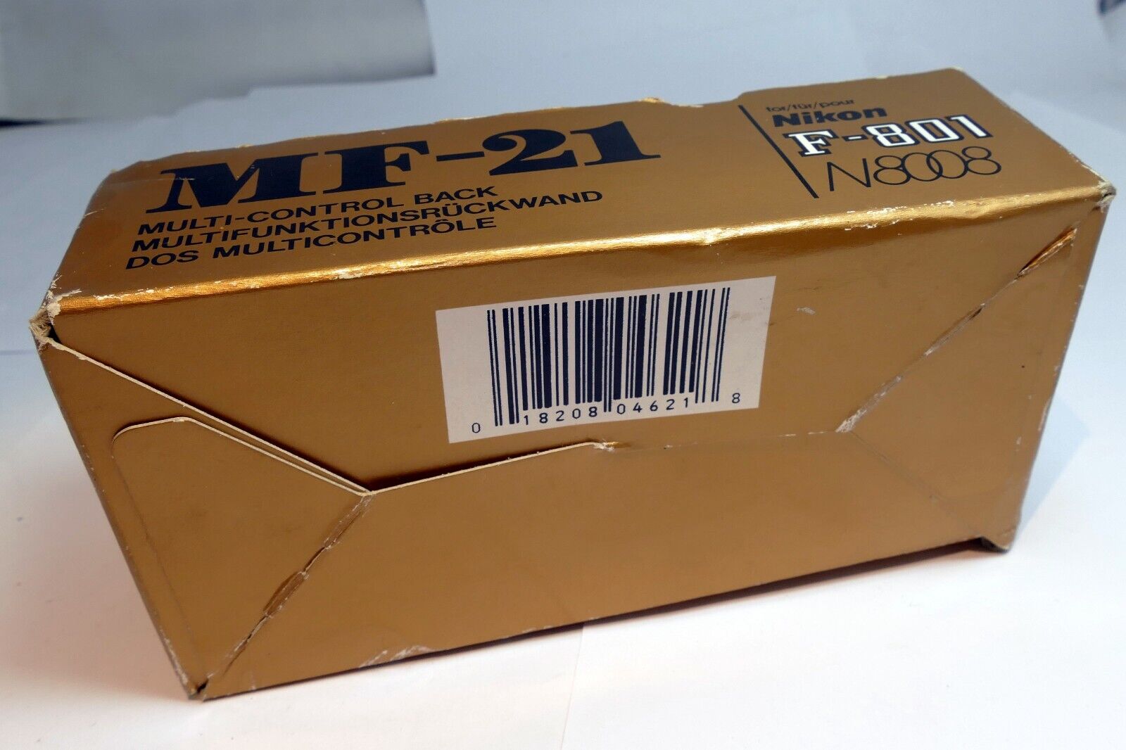 Empty Box for  Nikon MF-21 Multi-Control camera back  N8008 ( an empty box only)