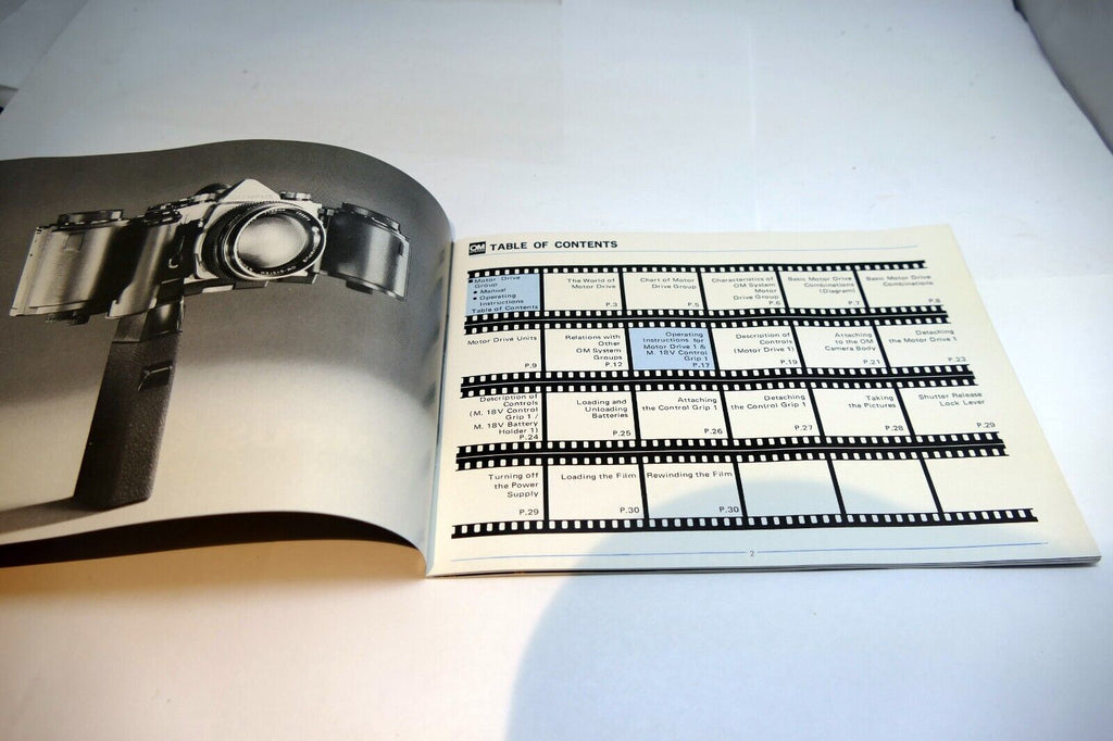 Olympus OM System manual for Motor Drive 1 group