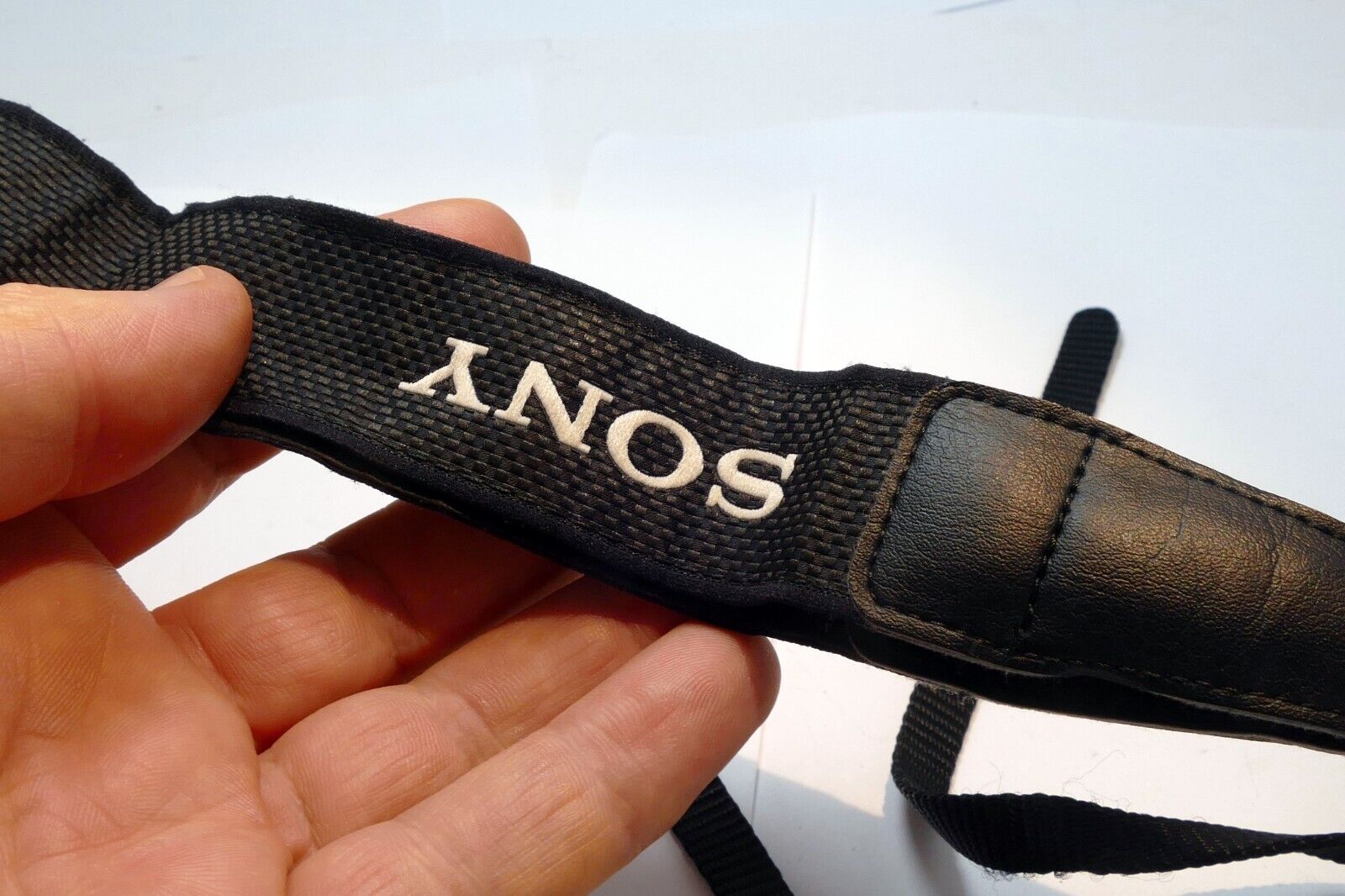 Sony Alpha α7  Shoulder Camera  Strap Nylon canvas original checkered  1" wide