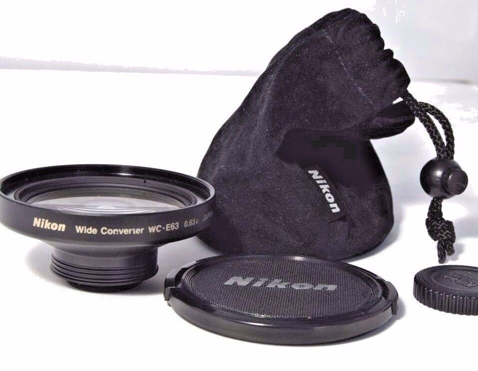 Nikon Wide angle Converter WC E-63 lens  Used but mint condition