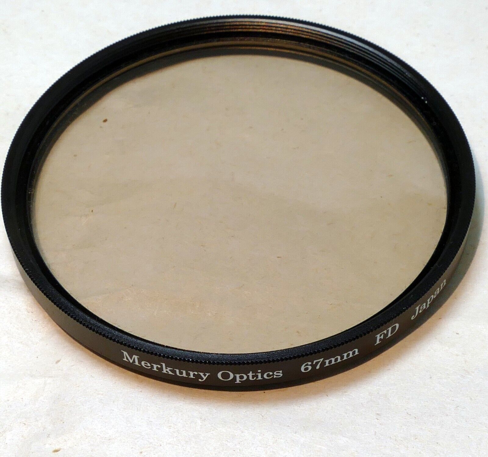 Merkury Optics 67mm FD Lens filter