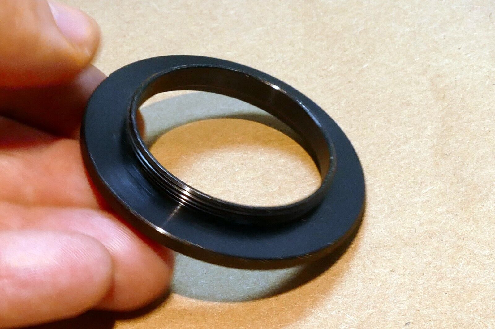 Mamiya / Pentax m42 Camera mount adapter Ring to 49mm Reverse macro - Genuine