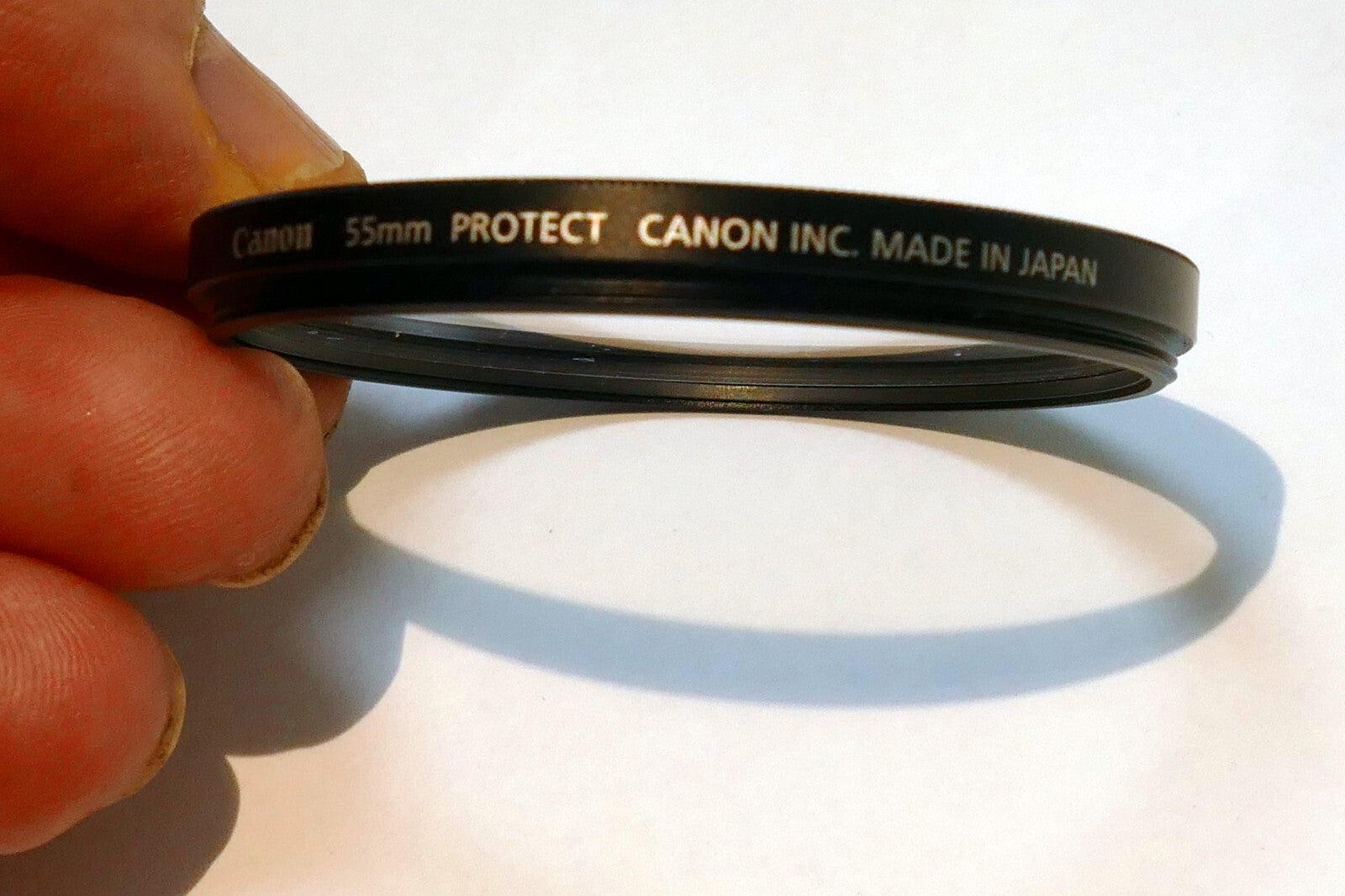Canon 55mm Filter Lens Protect clear made in japan SSC SC - OEM Genuine