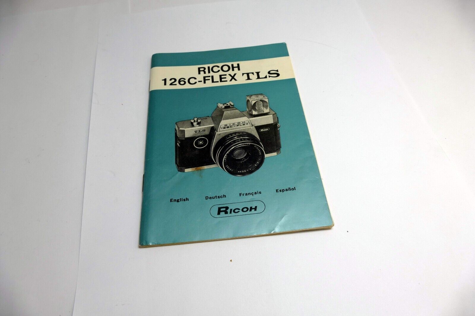 Ricoh 126C-FLEX TLS Camera Instruction Manual / User Guide EN - genuine OEM