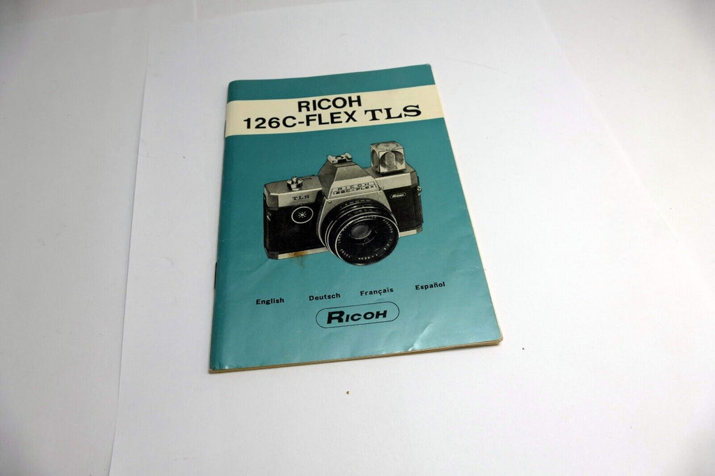Ricoh 126C-FLEX TLS Camera Instruction Manual / User Guide EN - genuine OEM