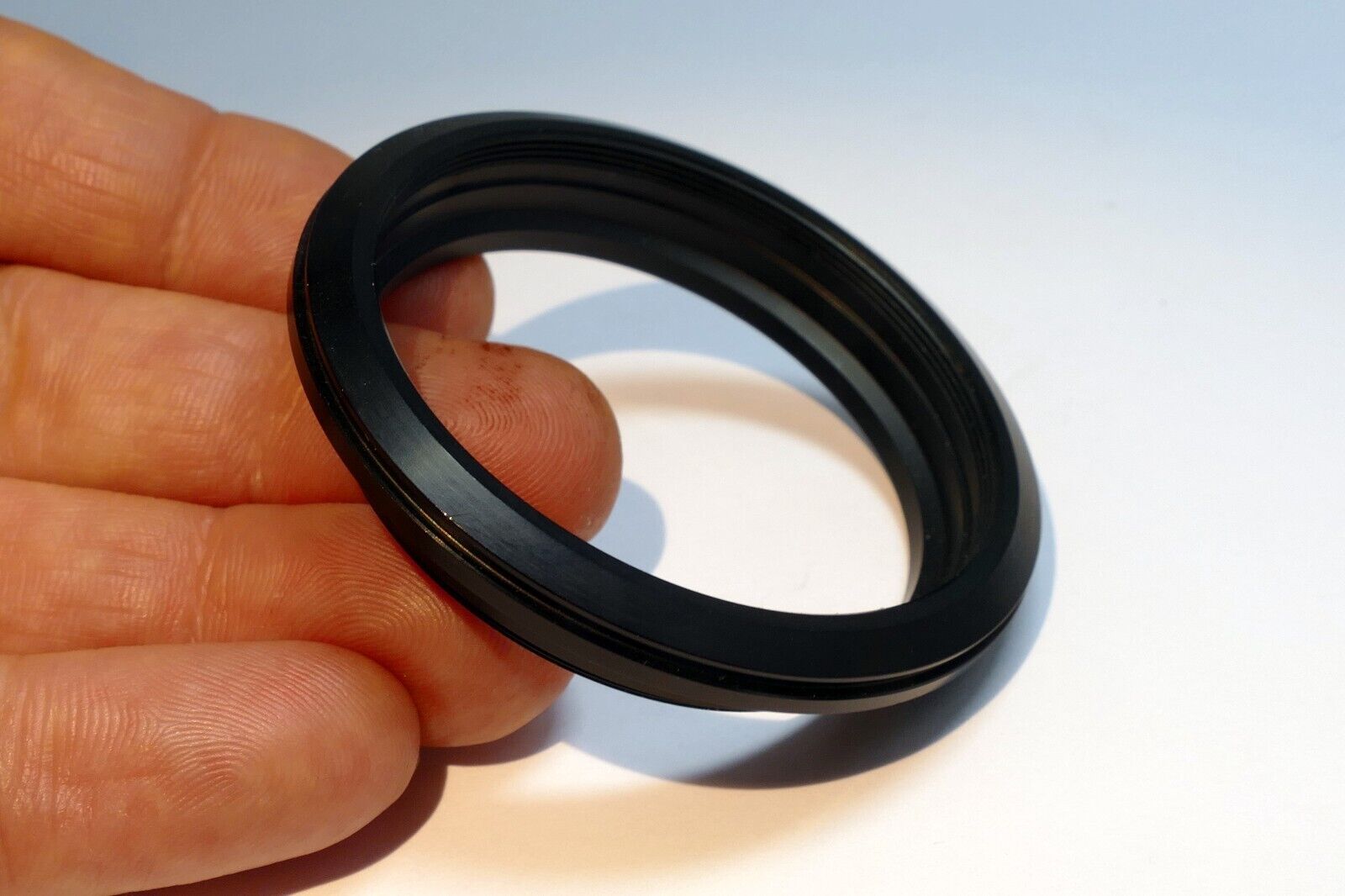 55mm lens adapter Ring to 62mm (not threaded) clamp