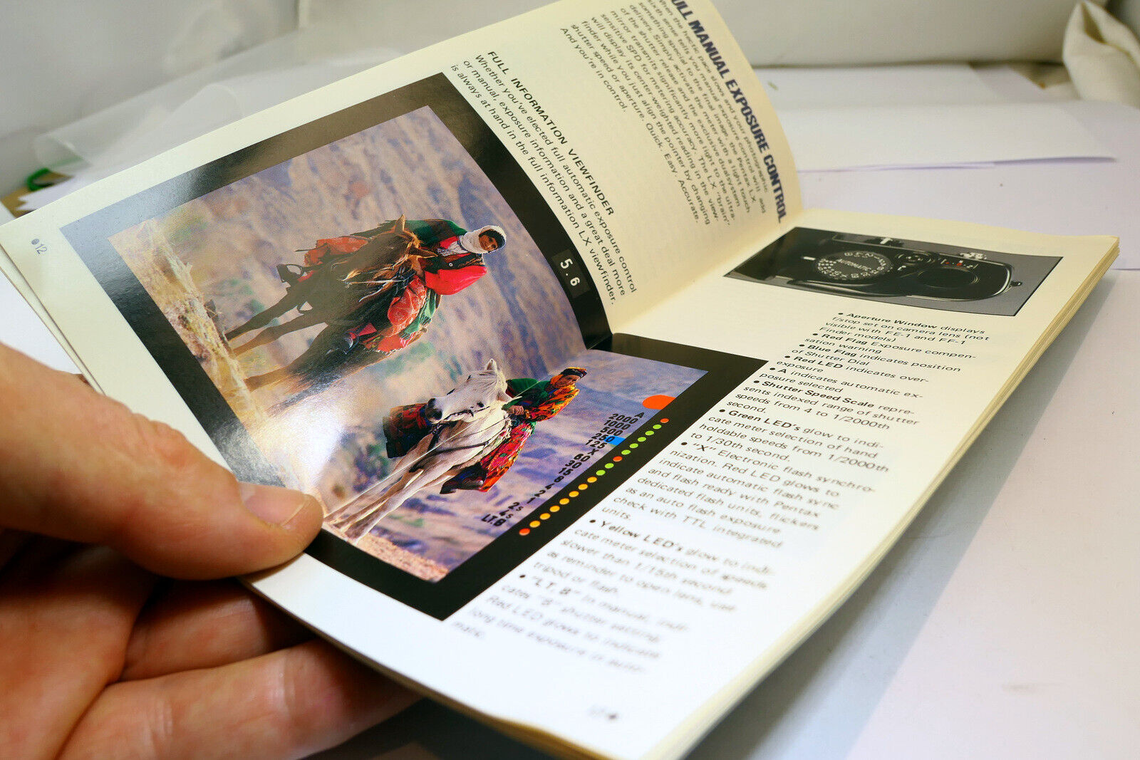 Pentax ILX LX camera  (EN) booklet brochure guide genuine