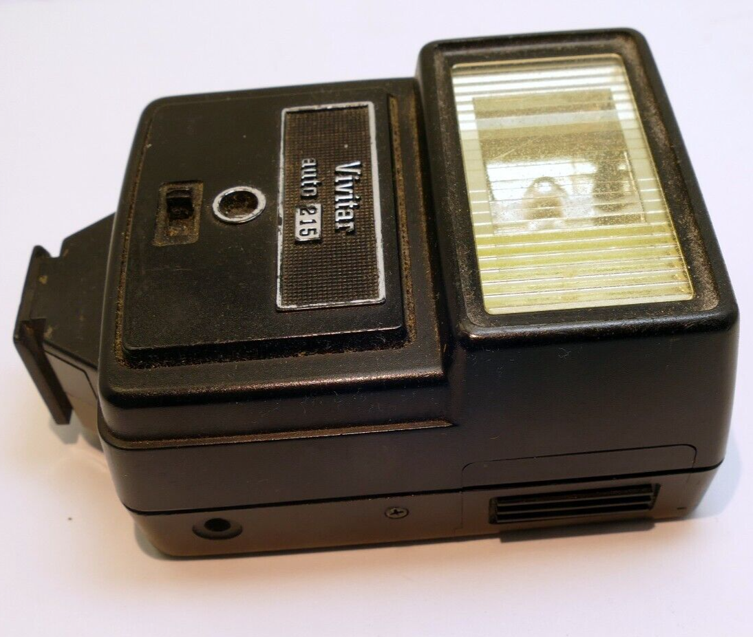 Vivitar 215 auto  flash - not working corrosion - AS IS parts