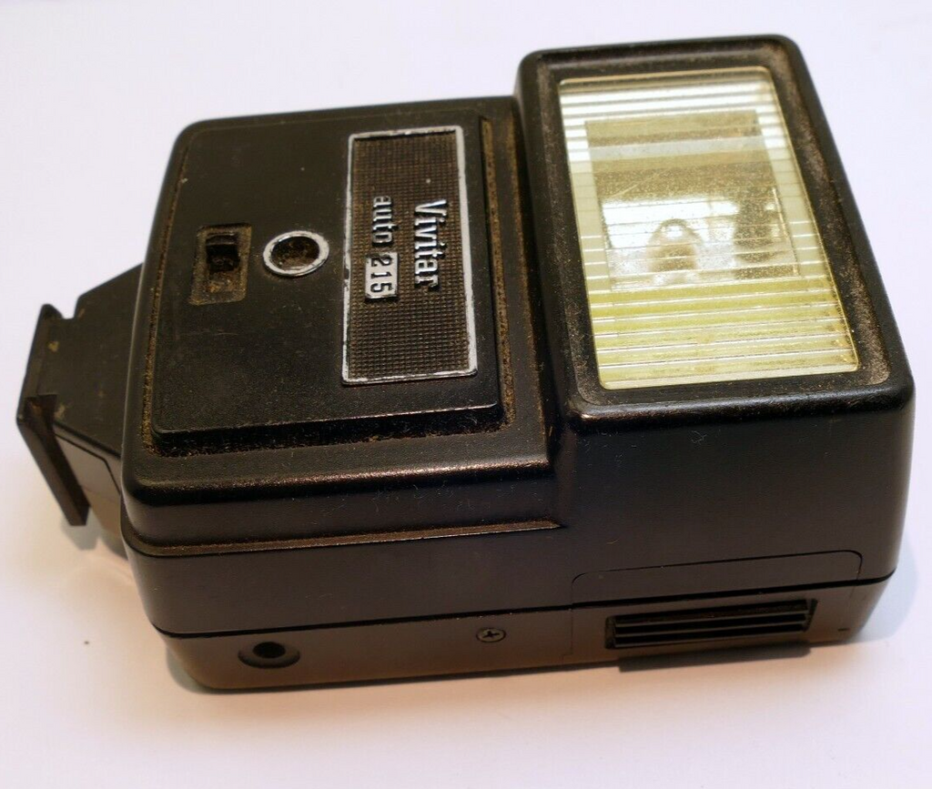 Vivitar 215 auto  flash - not working corrosion - AS IS parts