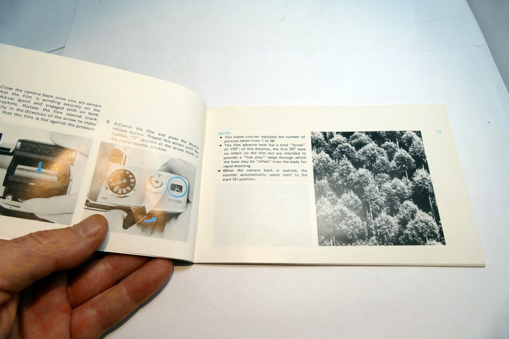 Minolta Camera SRT SC SR-TSC  Owner's Manual Guide instructions English En