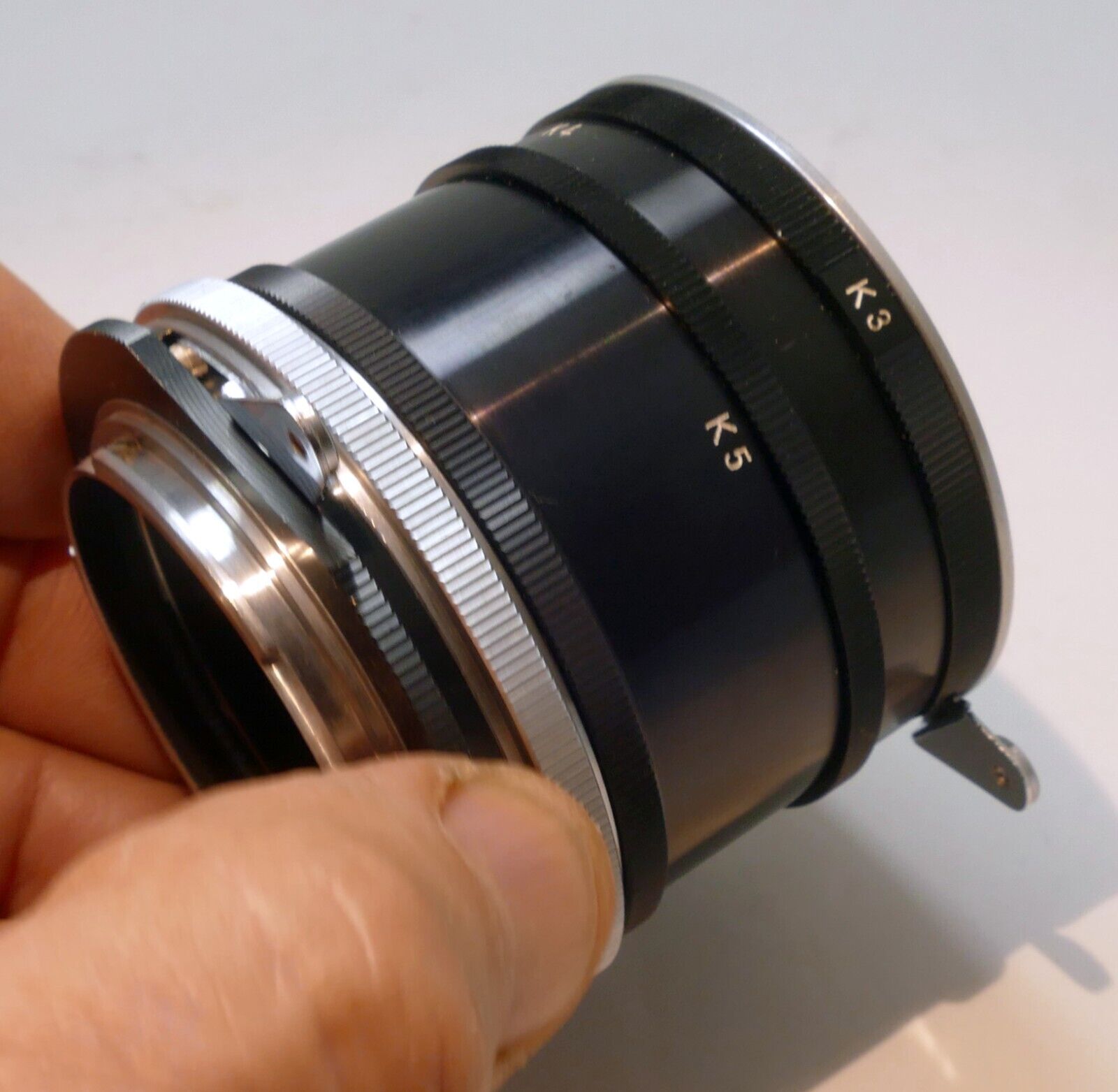 Nikon F close up Tube Set K  Camera Adapter  K1 K2 K3 K4 K5