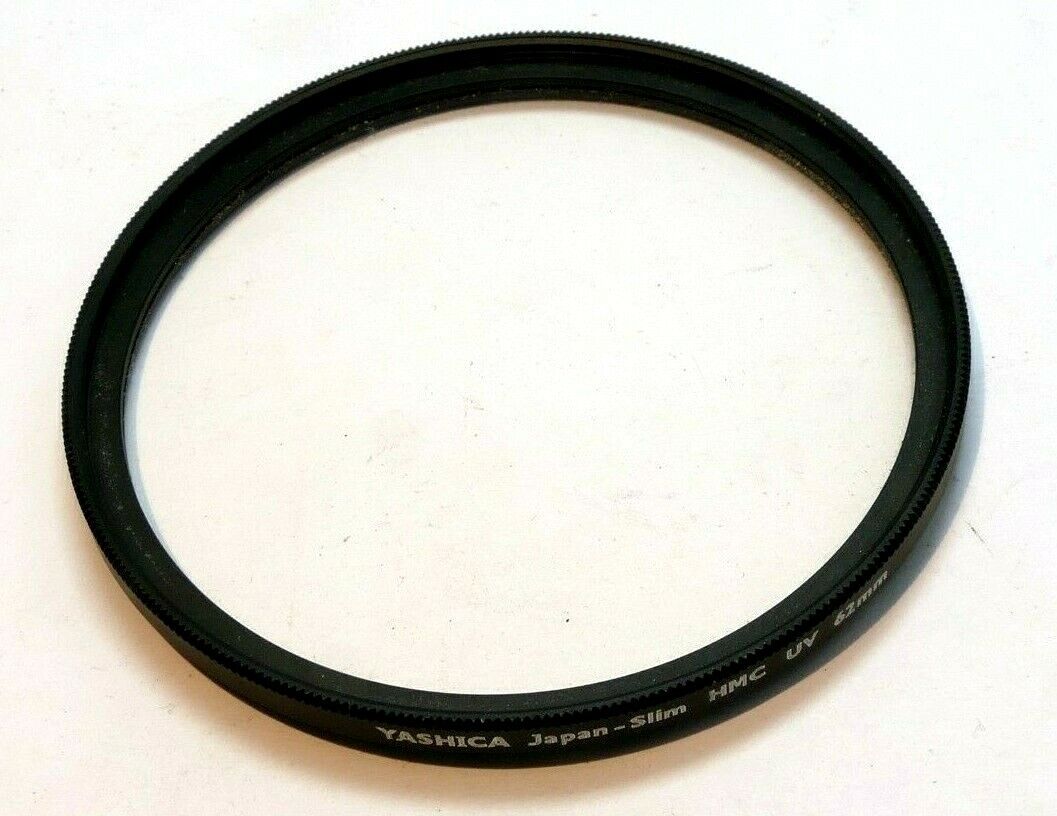 Yashica Slim HMC UV 62mm Lens Filter Genuine C/Y Yashica Wide Angle thin profile