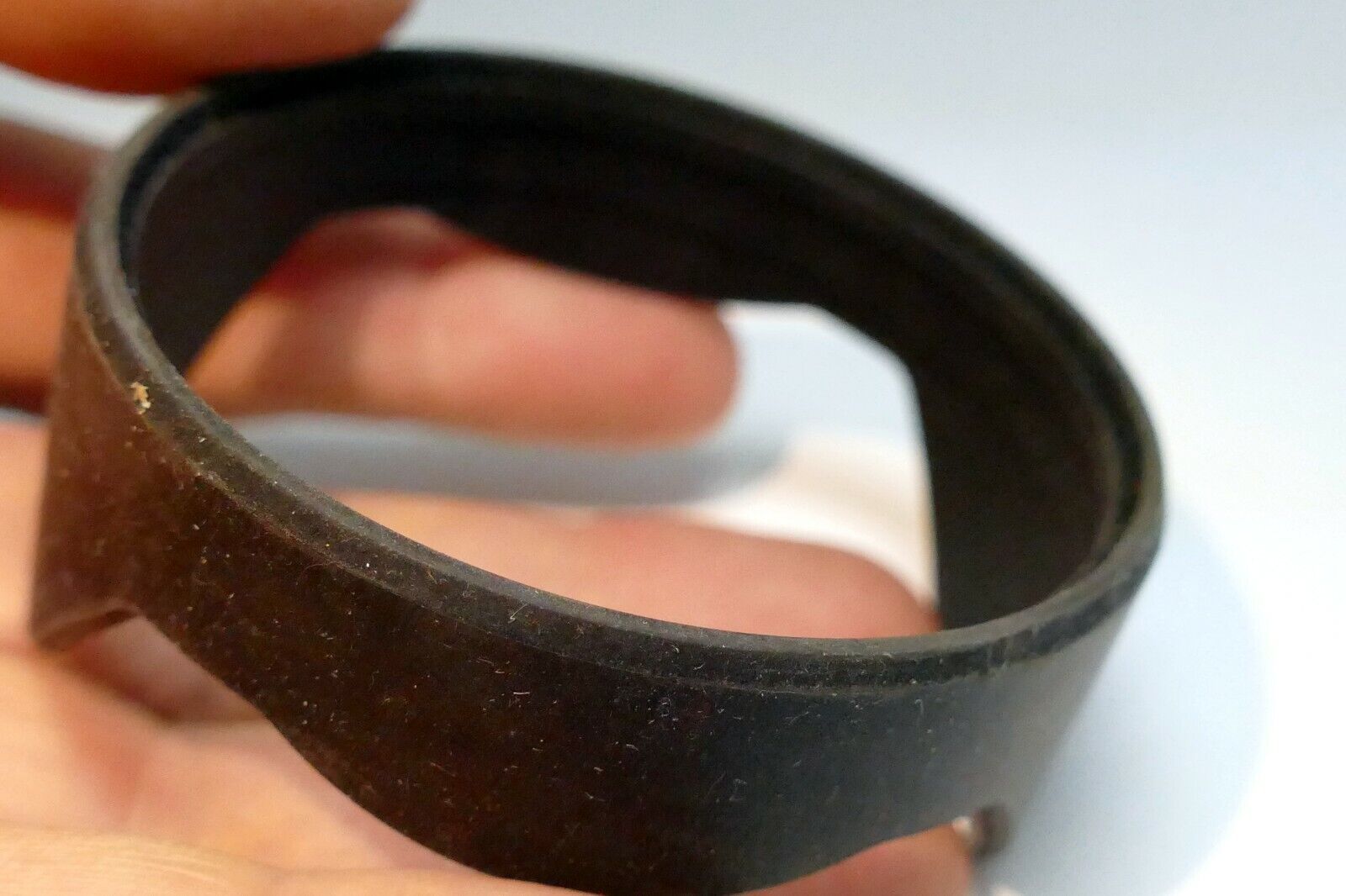 62mm rubber lens hood shade (rubber part only , missing metal ring) for parts